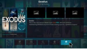 Exodus Kodi Addon – Free download & install on Krypton 17.6